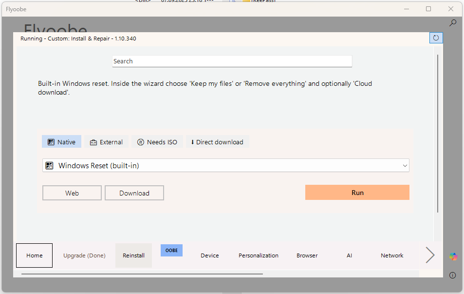 Flyoobe - personalizacja i debloat Windows 11 już podczas instalacji