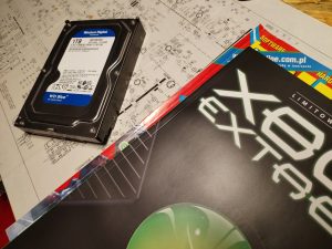 Wymiana dysku HDD w Xbox Classic