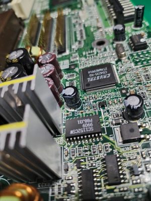 Siemens SCOVERY V66LT-2N wymiana kondensatorów