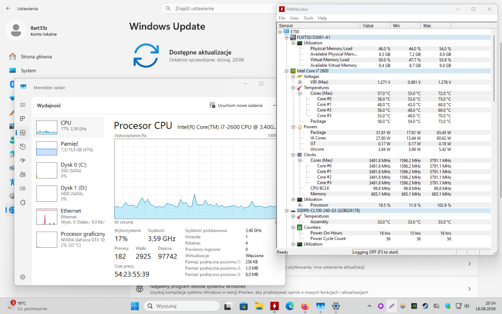 i7-2600 @ Windows 11