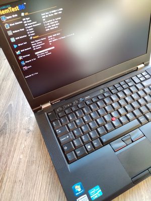 Memtest86+ na T420i